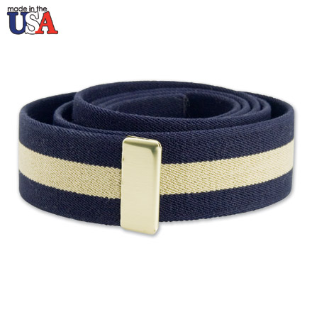 Cotton Stretch Belt with Brass Tip Only