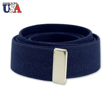 Cotton Stretch Belt with Brass Tip Only