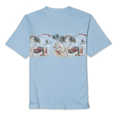 Santa with Classic Woodies T-Shirt