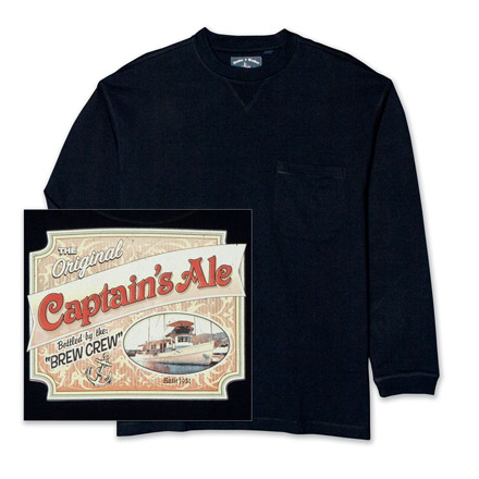 Captain's Ale Long Sleeve T-Shirt