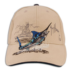 Marlin Boat Hat by Guy Harvey