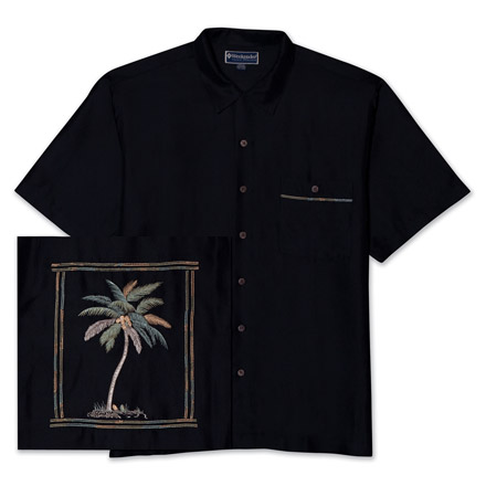 Palm Studio Embroidered Shirt