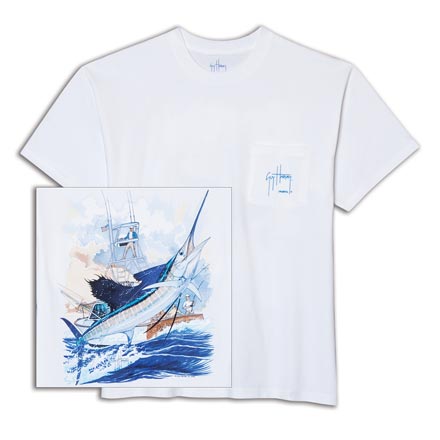 Sailfish Boat Tee by Guy Harvey
