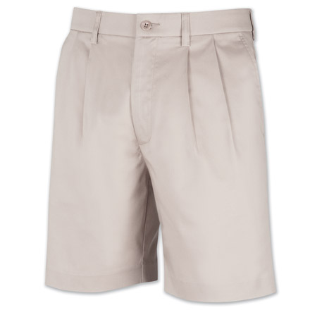 Galapagos Pleated Tropical Stretch Shorts by Sportif