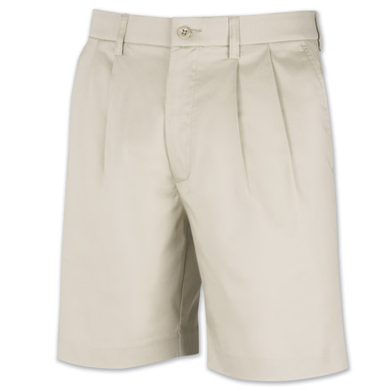 Galapagos Pleated Tropical Stretch Shorts by Sportif