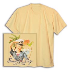Seas The Day T-Shirt by Sportif