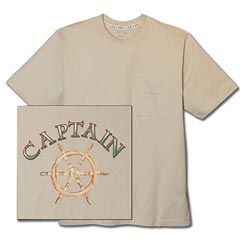 Captain's Wheel T-Shirt by Sportif