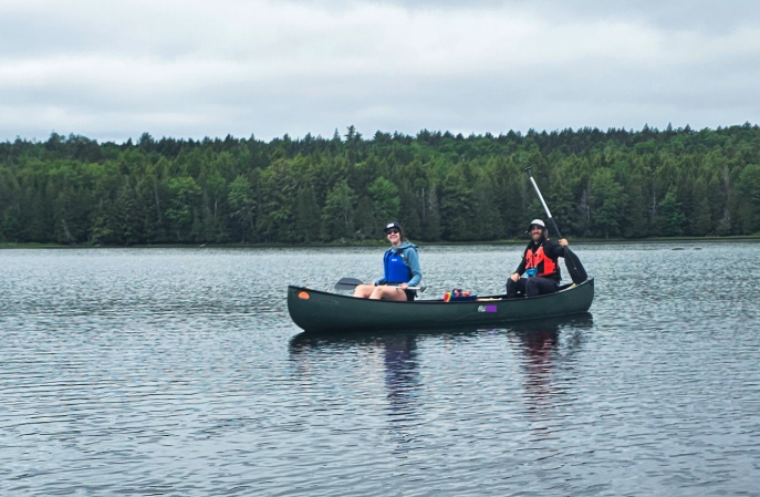 Paddle on Rocky Lake
