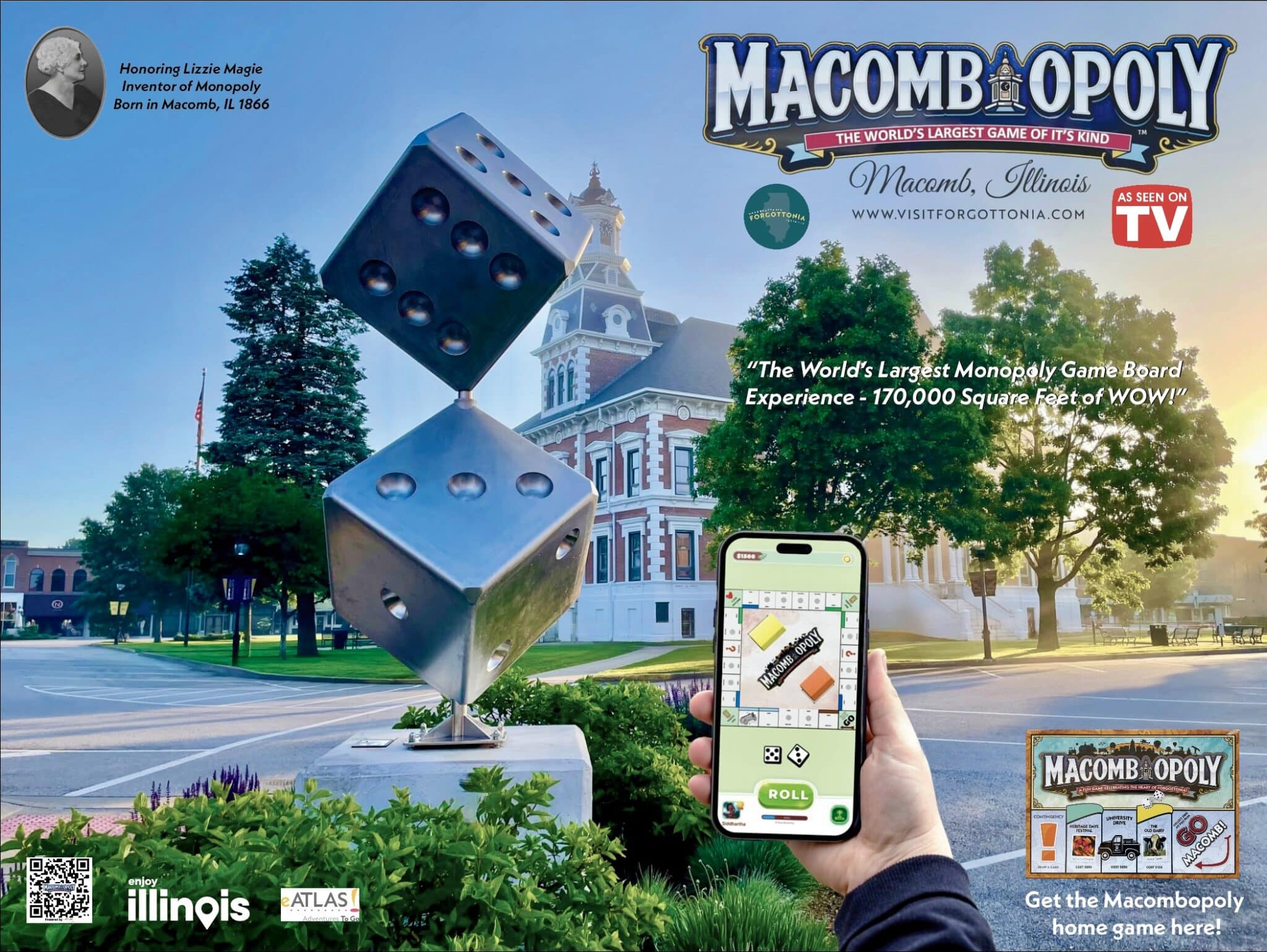 Macombopoly: The World’s Largest Monopoly Game