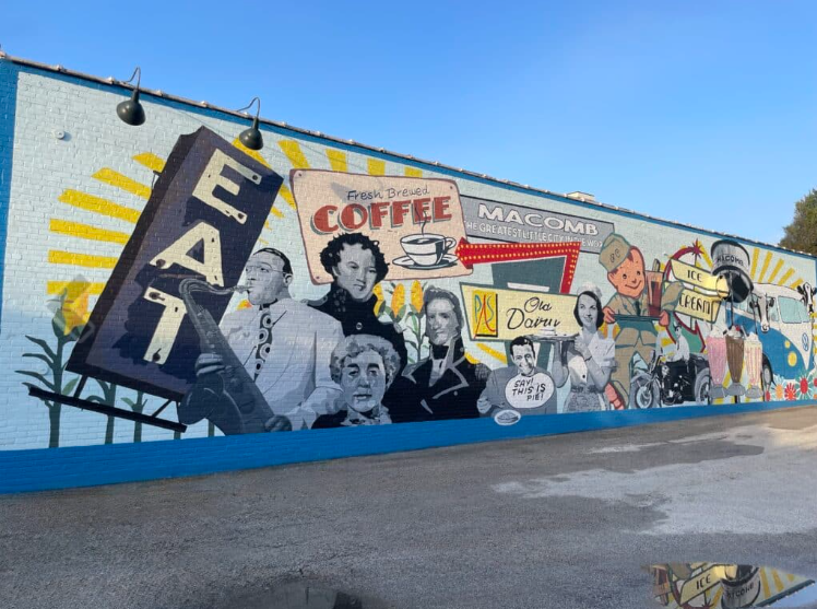 Old Dairy Mural + Big Al Sears