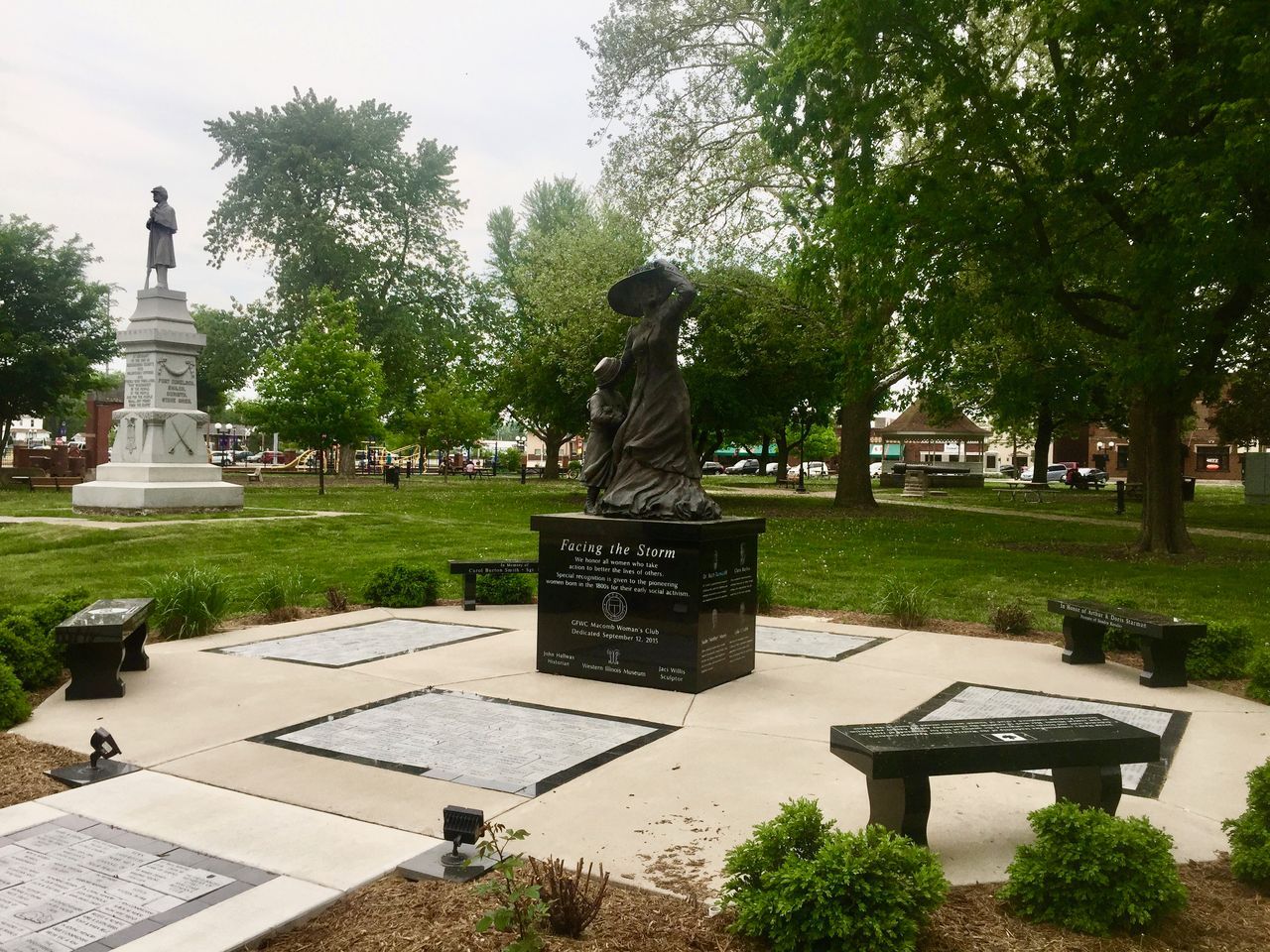 Facing the Storm (Suffragette Monument)