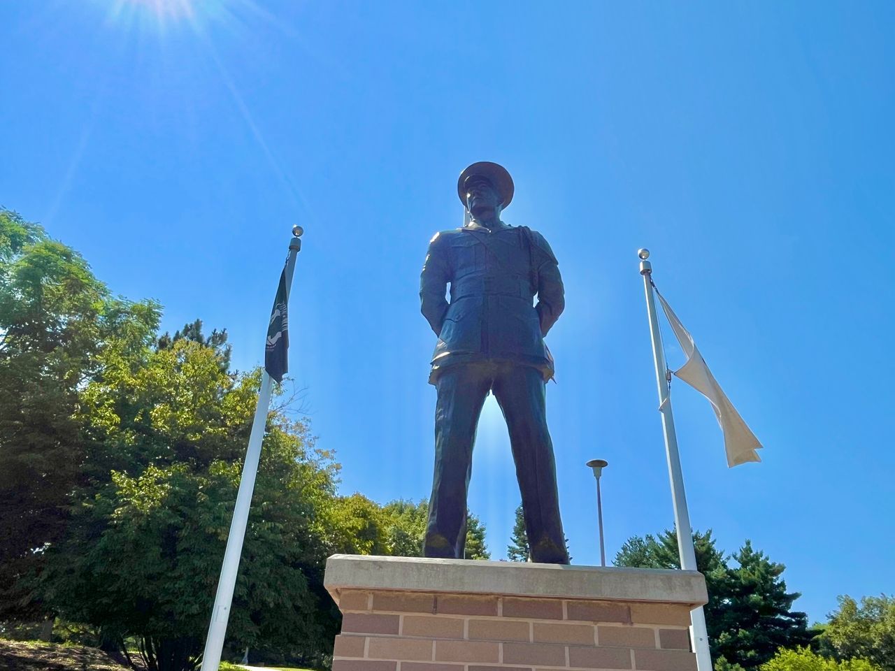 Ray "Rock" Hanson Statue