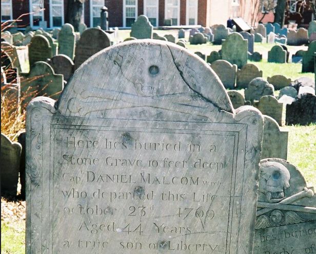 Daniel Malcolm Tombstone