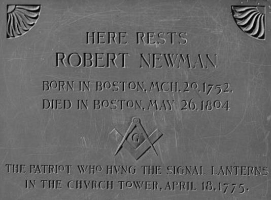 Robert Newman Headstone