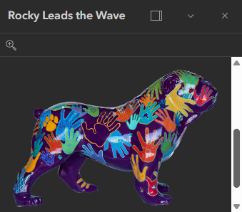 Rocky Leads the Wave