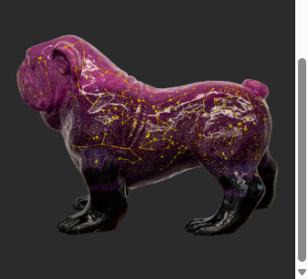 Stargazing Rocky (Alpha Dog)