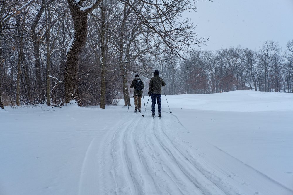 XC Ski Trails at University Ridge Golf Course
