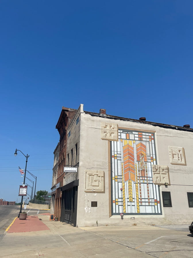 Frank Lloyd Wright Tribute Mural