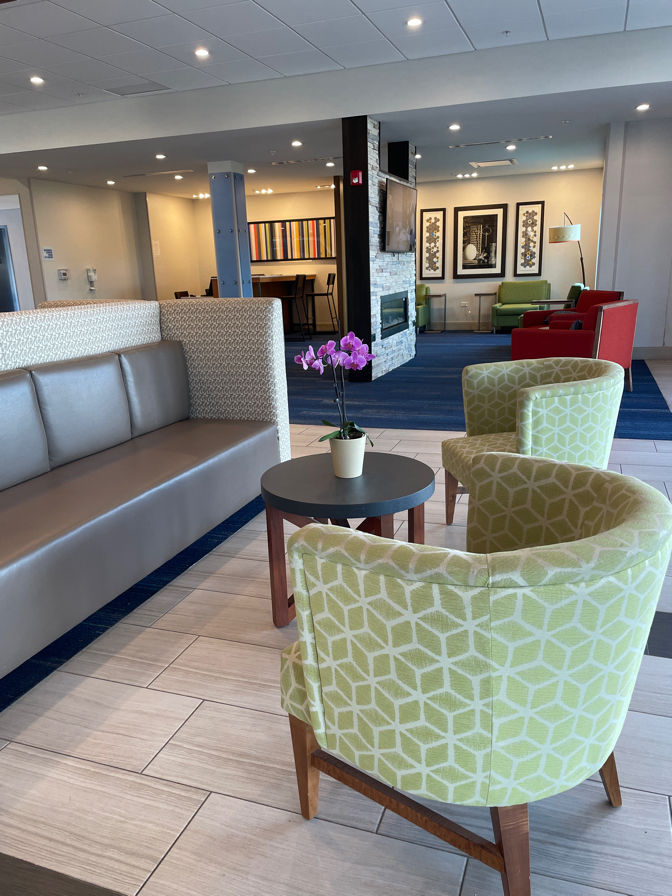 Checking Into Holiday Inn