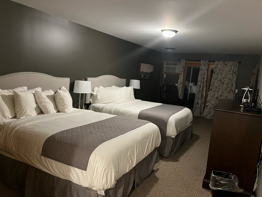 Arrival at Machias River Inn