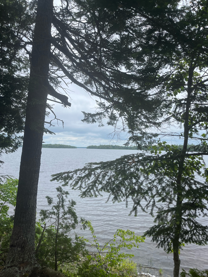End Of Rocky Lake Paddle