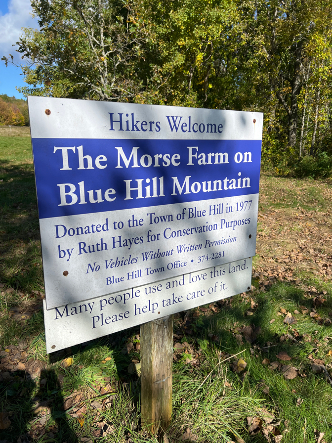 The Morse Hill Farm On Blue Hill Mountain