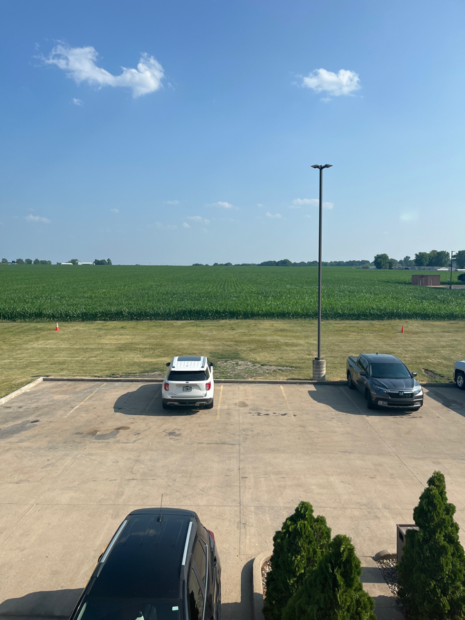 Outside Hotel Window