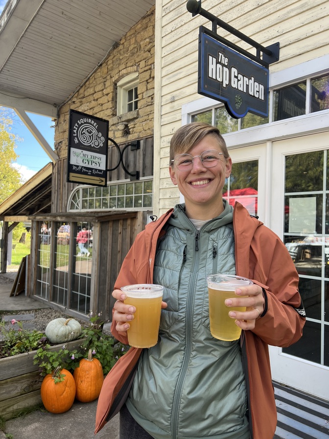 🍻 Beers from The Hop Garden brewery