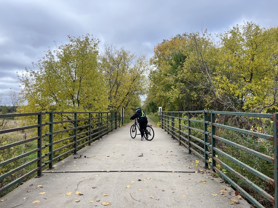 Bridge on the Military Ridge Trail