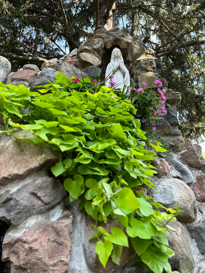 Grotto built in 1924