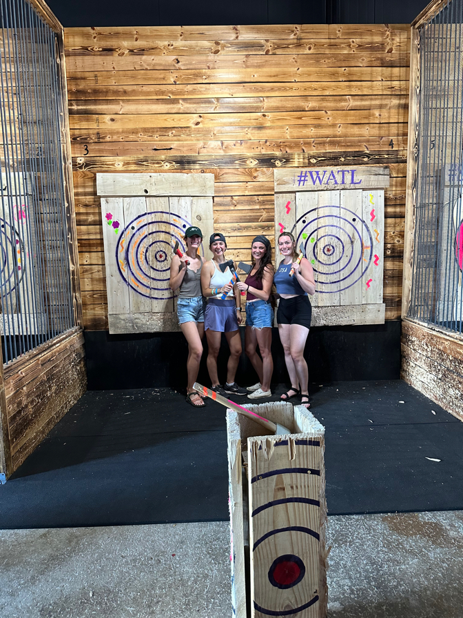 Impromptu Axe Throwing 🪓