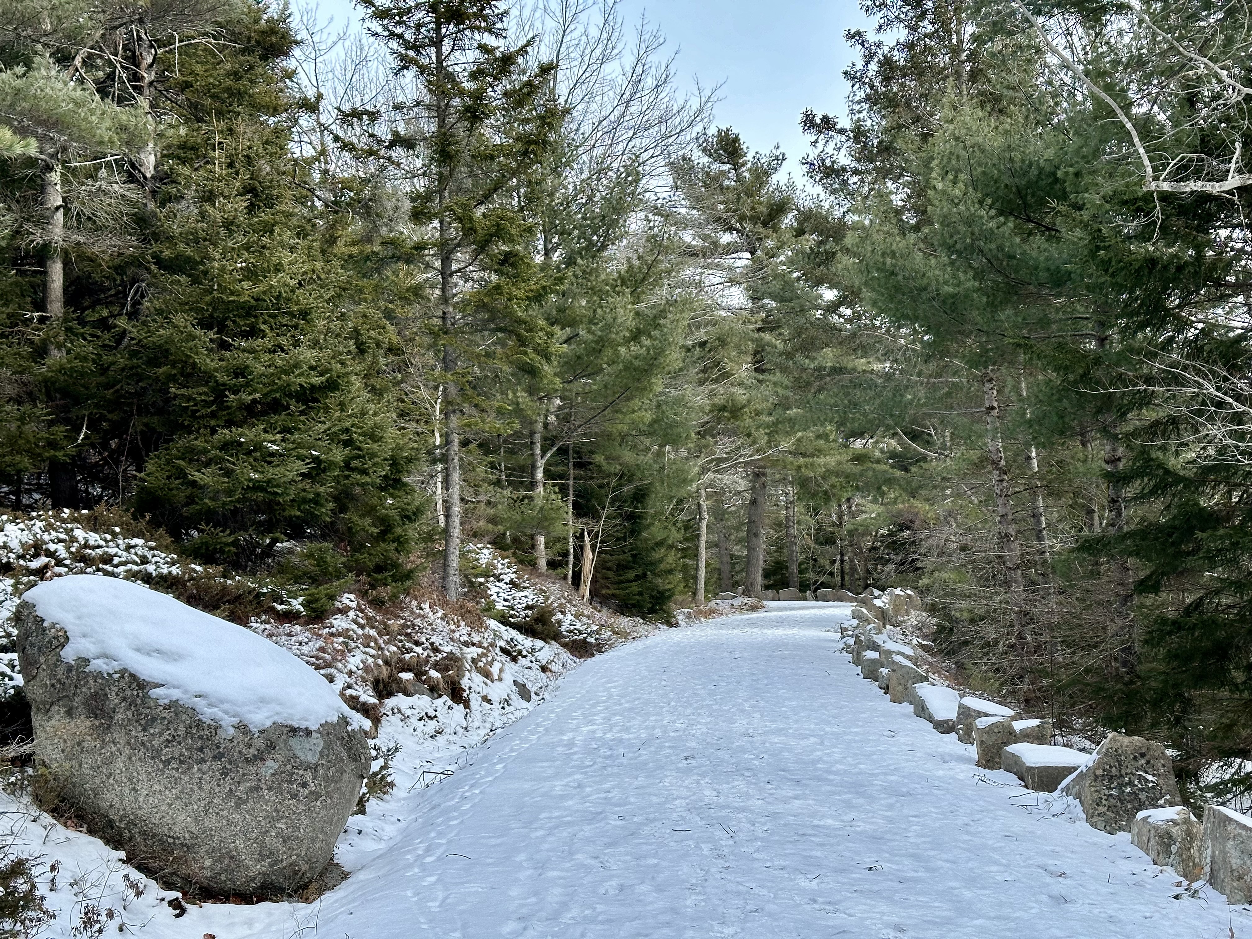 📍 Parkman Mountain Carriage Road Trailhead