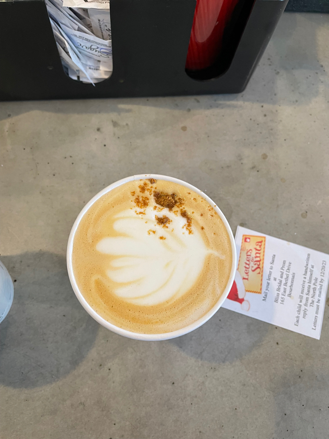 Gingerbread Latte To Go please!