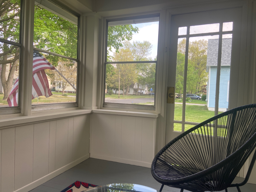 Relaxing On The Porch