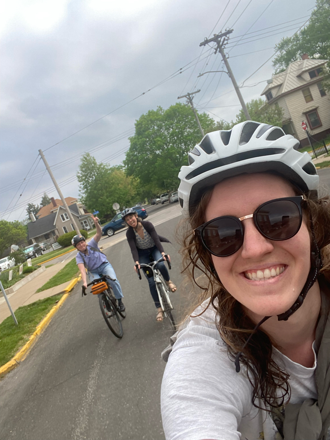 Biking To Dinner And Drinks