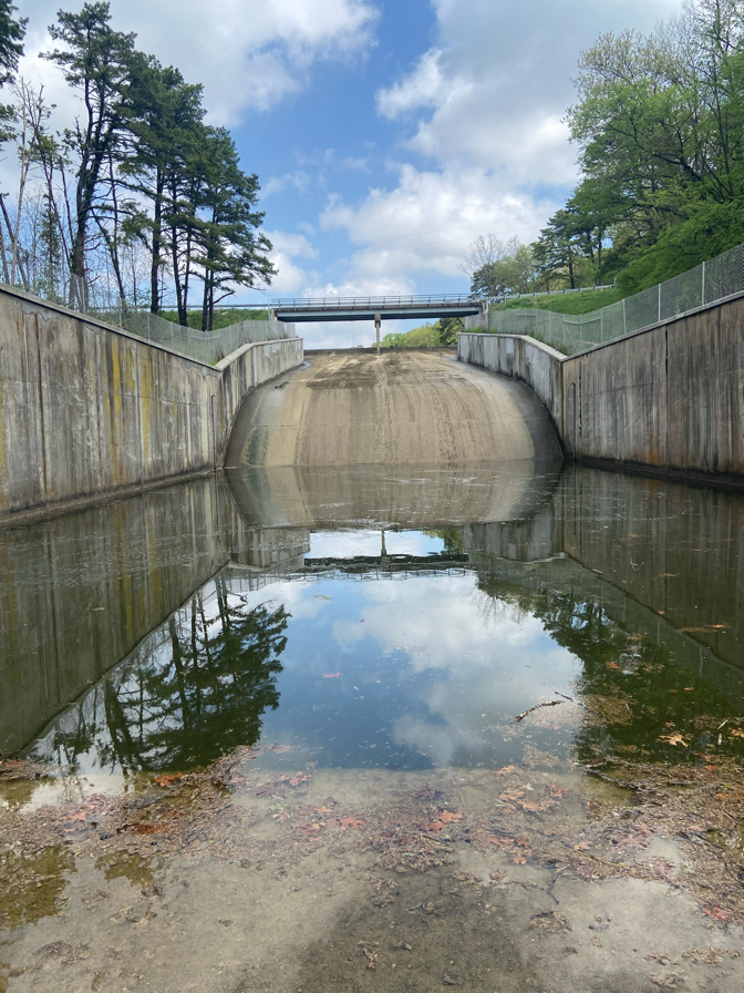 Walking Below The Damn