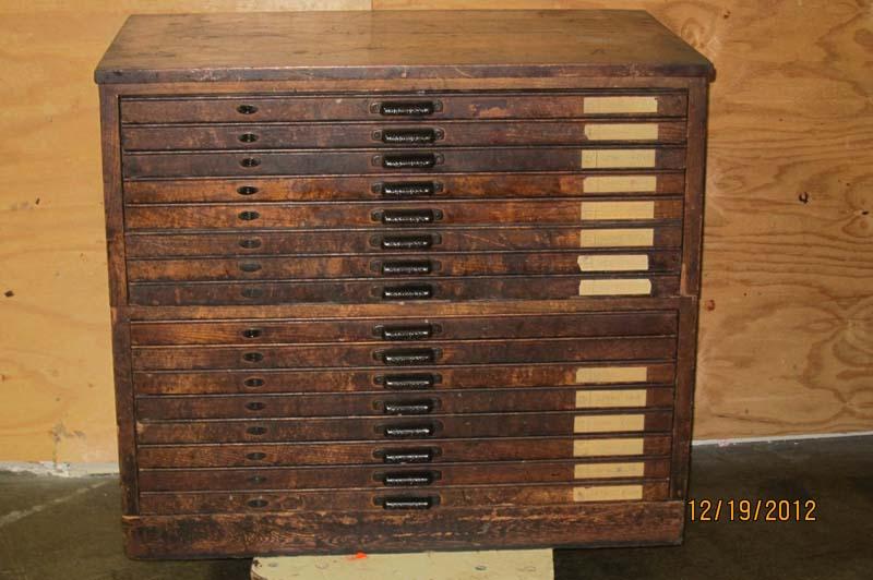 Lot 53 Hamilton 16 Drawer Letterpress WireBids