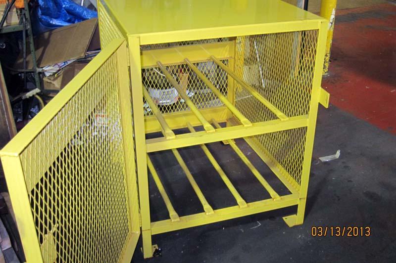 Lot 104 Propane Tank Storage Cage WireBids