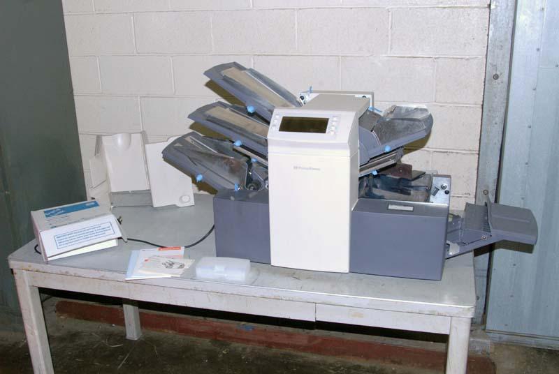 Lot 34 Pitney Bowes 3 Series Envelope Inserter/Folder WireBids