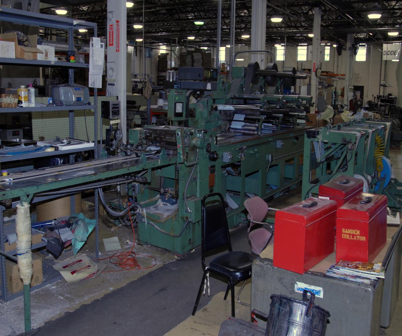 Lot 54 Hamilton Tool Co. Continuous Collator 4 station WireBids