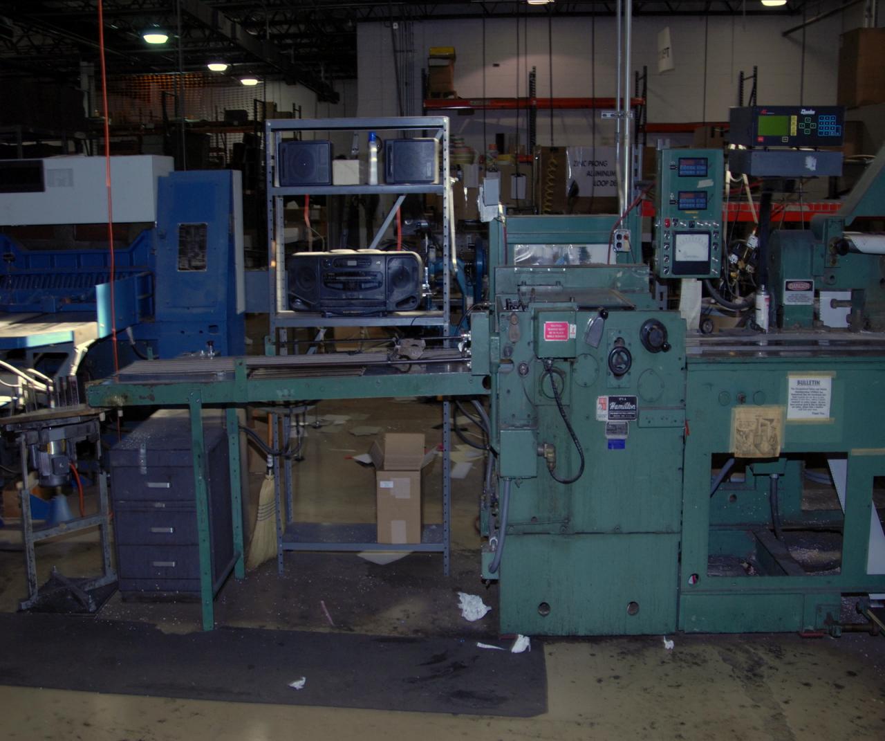 Lot 53 Hamilton Tool Co. Continuous Collator 6 station WireBids