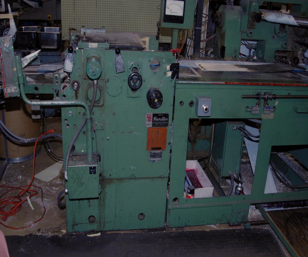 Lot 54 Hamilton Tool Co. Continuous Collator 4 station WireBids