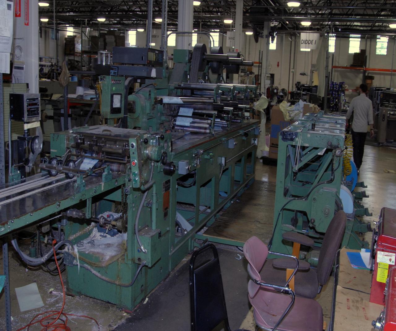 Lot 54 Hamilton Tool Co. Continuous Collator 4 station WireBids