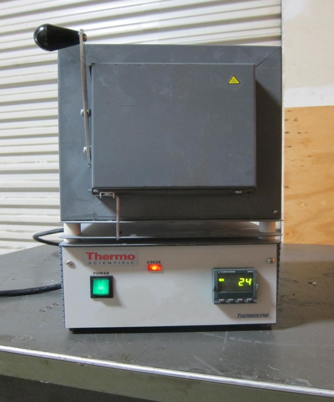 Lot 63 Thermo Scientific FB1415M Small Benchtop Muffle Furnace WireBids