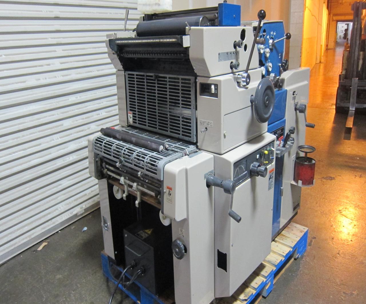 Lot 9 Ryobi 500N Two Color Printing Press WireBids