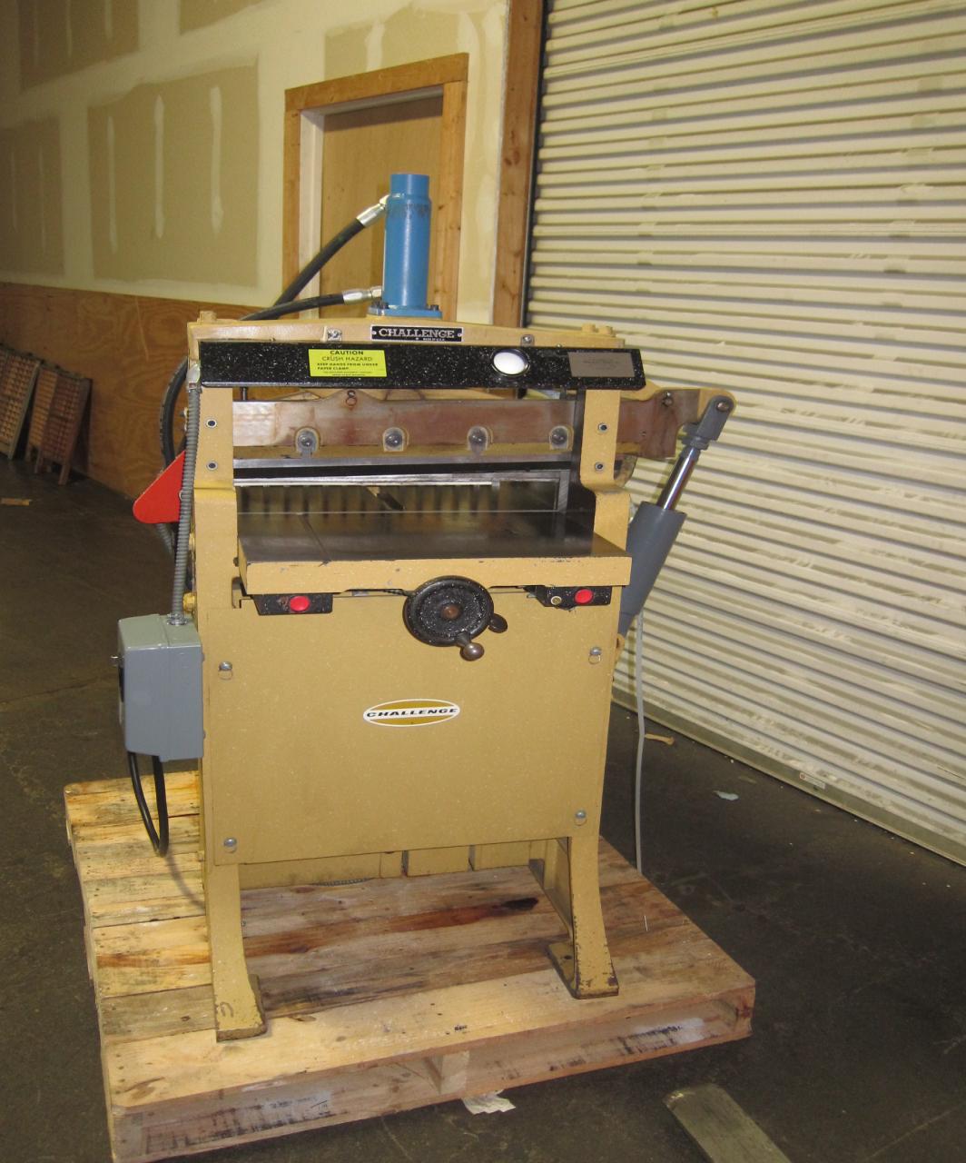 Lot 10 Challenge 193 HBE Paper Cutter WireBids