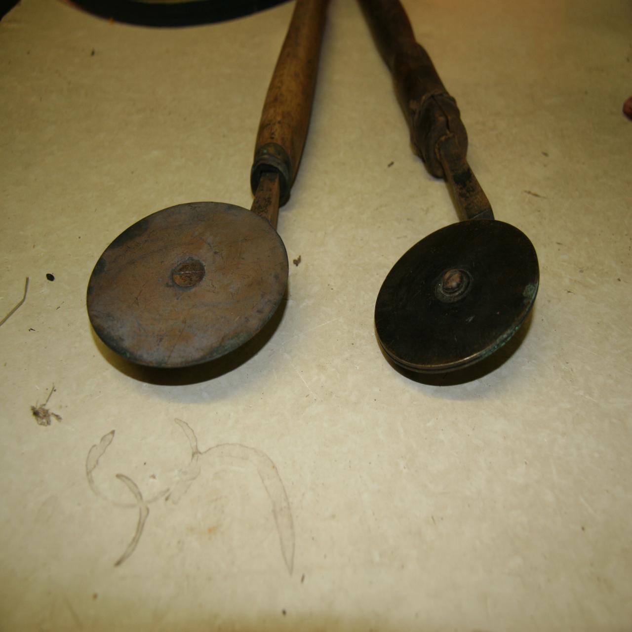 Lot 38 7 Antique book binding tools WireBids