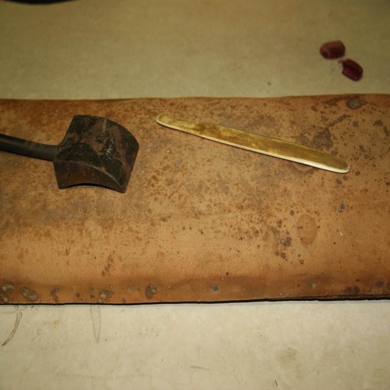 Lot 38 7 Antique book binding tools WireBids