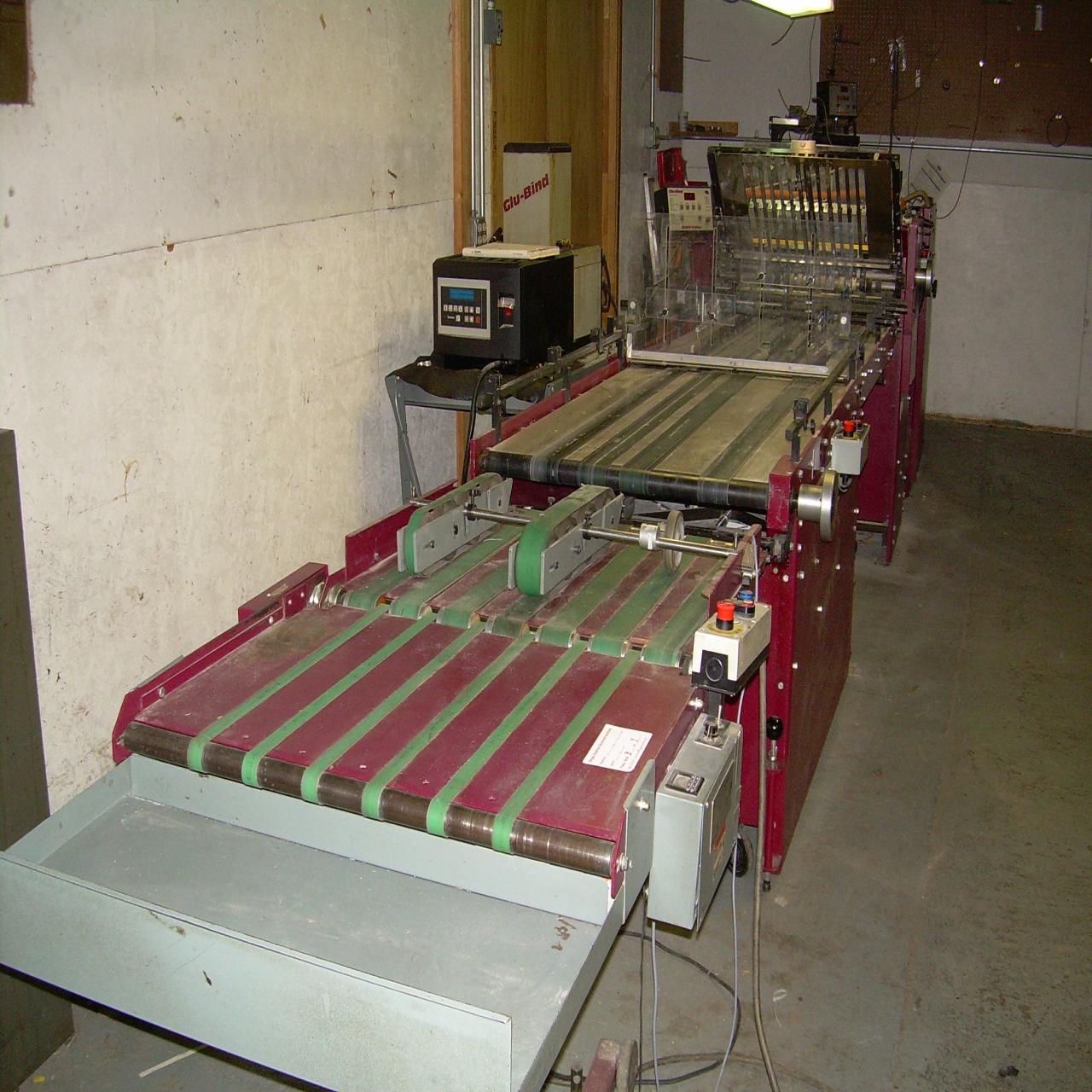 Lot 16 Dick Moll Marathon Pocket Folder Gluer System WireBids