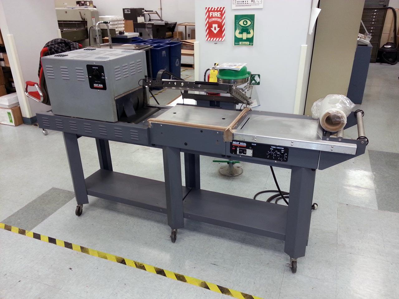 Lot 11 Heat Seal HS115 Shrink Wrap System WireBids